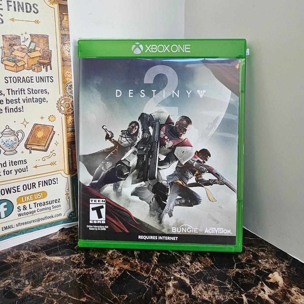Destiny 2 Microsoft Xbox One Video Game Activision‎ Bungie 2017 Physical Disc